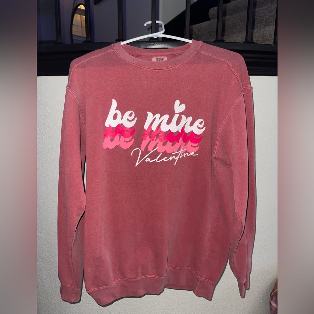 Be mine Valentine cotton/polyester sweater in M